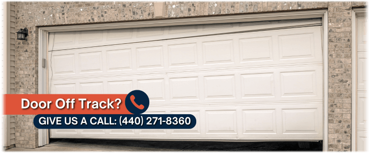 Garage Door Off Track In Mentor